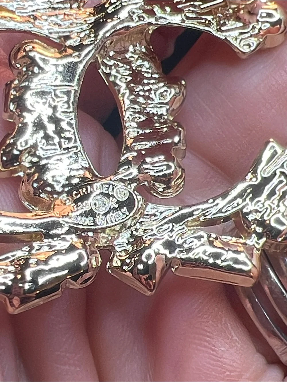None polished gold